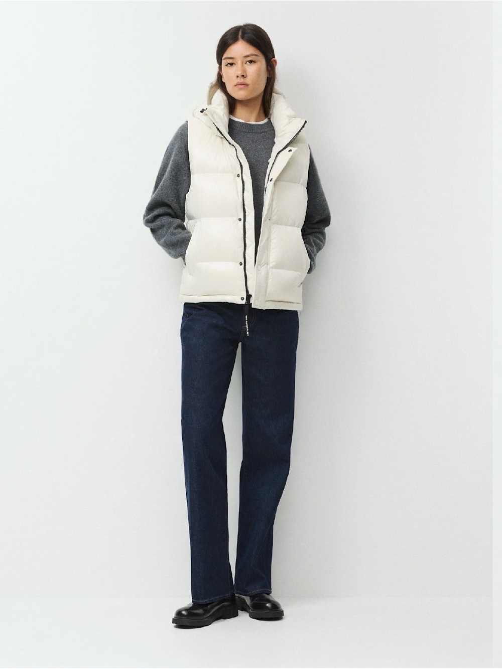 The Super Puff Vest - high gloss